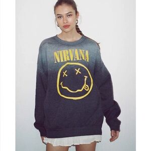 Nirvana UO Oversized Sweatshirt